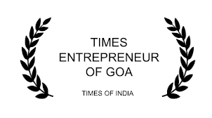 Branding Strategist Floyd Tavares awarded Times Entrepreneur of Goa 2021 | Times of India Award